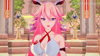 HONKAI IMPACT 3RD YAE SAKURA CARTOON