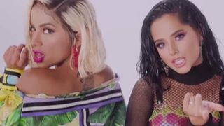Cum Challenge Anitta with Becky G - Banana