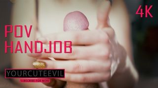BEAUTIFUL MORNING POV HANDJOB 4K 2160p