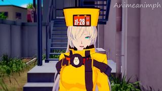 GUILTY GEAR MILLIA RAGE ASIAN CARTOON 3D