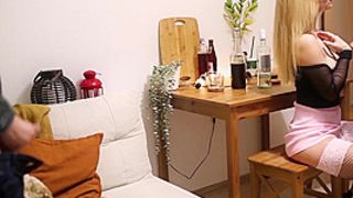 My Wifey Enjoys To Be A Chick!!! Boned Front Fiance At The Threesome Party