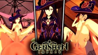 MONA CARTOON GENSHIN IMPACT