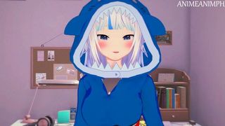 VTUBER GAWR GURA CARTOON 3D