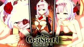 NOELLE ASIAN CARTOON GENSHIN IMPACT