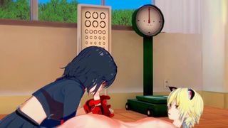 KilllaKill Cartoon - Matoi Ryuko Oral Sex