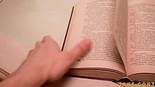 Teeny Whore Enjoys To Be Dominated By Horny Step Dad