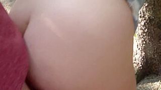 SELF PERSPECTIVE Czech teen4cash likes outdoor sex after flashing