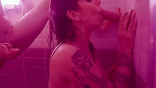 Milf And Step Daughter Having Sex In The Shower In Front Of Me