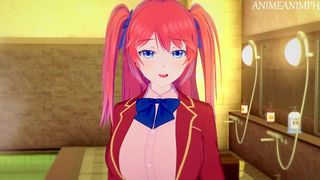 CLASSROOM OF THE ELITE AIRI SAKURA ASIAN CARTOON 3D
