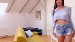 Attractive Girl Pays The Rent Fucking