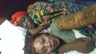 Two Ebony Babes Playing with each other