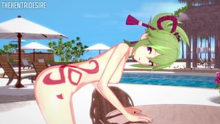 FUCKING KUKI SHINOBU AND HER CHARMING TEENIE BODY ASIAN CARTOON GENSHIN IMPACT