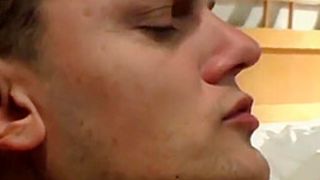 Dude Takes It To The Bedroom And Swallows Her Meaty Vagina Lips In Bed