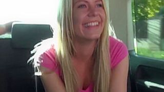Blonde Picked Up And Sexed In The Bus!