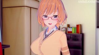 Fucking Mirai Kuriyama from Beyond the Boundary Until Cream Pie - Cartoon Anime 3d Uncensored
