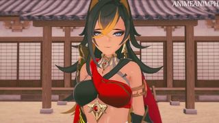 GENSHIN IMPACT DEHYA ASIAN CARTOON 3D UNCENSORED