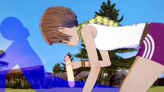 Digimon Cartoon - Kari Kamiya Hand-Job