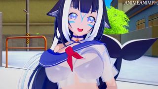 Fucking the Famous Vtuber Shylily Until Cream-Pie - Hentai Anime 3d Uncensored