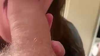 My First Sex Tape Sloppy Point Of View Bj Sperm Swallow F