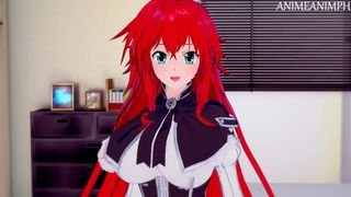 Fucking Rias Gremory from Highschool DxD Until Cream-Pie - Asian Cartoon Anime 3d Uncensored