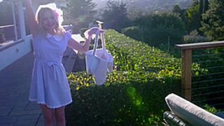 Playing With My Little Bunny