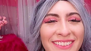 POINT OF VIEW solo stepdaughter rubs twat for her wild stepdad