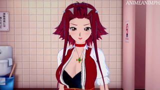 YUGIOH AKIZA IZINSKI ASIAN CARTOON ANIME 3D UNCENSORED