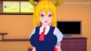Fucking Tohru from Miss Kobayashi's Dragon Maid Until Cream-Pie - Asian Cartoon Cartoon 3d Uncensored