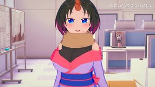 Fucking Elma from Miss Kobayashi's Dragon Maid Until Cream Pie - Hentai Asian Cartoon 3d Uncensored