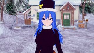 FAIRY TAIL JUVIA LOKSER CARTOON ASIAN CARTOON 3D UNCENSORED