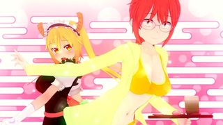 MISS KOBAYASHI'S DRAGON MAID HENTAI ASIAN CARTOON 3D UNCENSORED