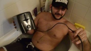 MLTV Playing with TOASTER in BATHTUB