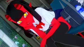 Meru the Succubus Enters Your Room to Fuck with You All Day - Hentai Anime 3d Set Of