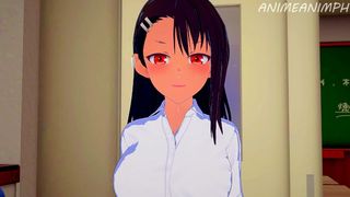 Nagatoro San Teases You at School Until Cream Pie - Asian Cartoon Anime 3d Uncensored