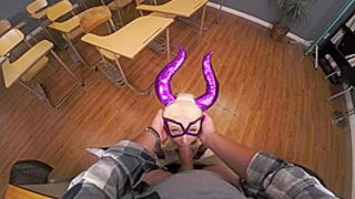 VR Conk Ailee Anne as Mount Bitch from My Hero Academia XXX Parody VR Porn