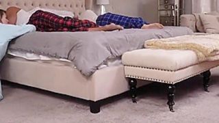 Teens Get Swapped By Stepdads On A Sex Tape Night - 8 Min