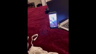 BBC Cum’s All Over Grandmother's Bed 