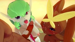 SELF PERSPECTIVE: You Used the Multi Exp to Fuck Your Whole Pokemon Team - Cartoon Asian Cartoon Furry 3d Set Of