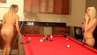 Lezzie teens strip off and get naked