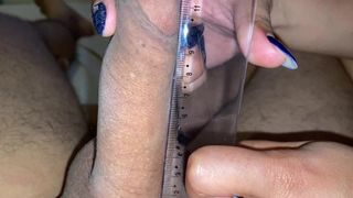 my stepcousin didn't believe me when i told her the size of my dong & she took the ruler to be sure
