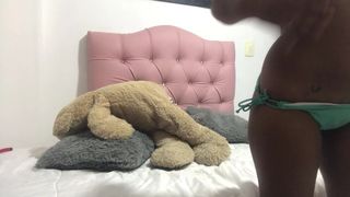 My GF sends me a sex tape in my underwear to make me horny at work