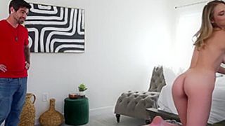 Crazy Teenie Stepsister Was Total Free Use For Her Stepbrother With Kyler Quinn