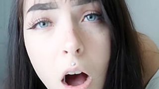 Sister Catches Brother Watching