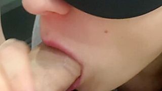 Stunning Bj From A Masked Brunette