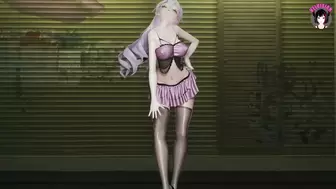 Cute Dance + Cowgirl Sex (3D ASIAN CARTOON)