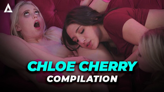 GIRLSWAY - SKINNY BLONDE CHLOE CHERRY COMPILATIONS! BUTT SEX, FINGERING, SCISSORING, THREESOME, AND MORE!