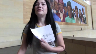 Karly Baker was lost at the train station. Gets her bitch on while riding in a train car.
