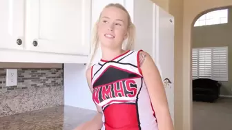 Blonde Cheerleader Layla Love On A Hard Dong