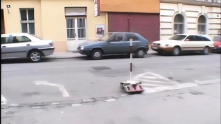 College Youngster slammed in garage