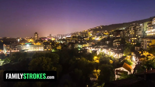 FamilyStrokes - Submissive Wifey And Stepdaughter Make Stepdaddy Jizz After Hard-Core Taboo Threesome